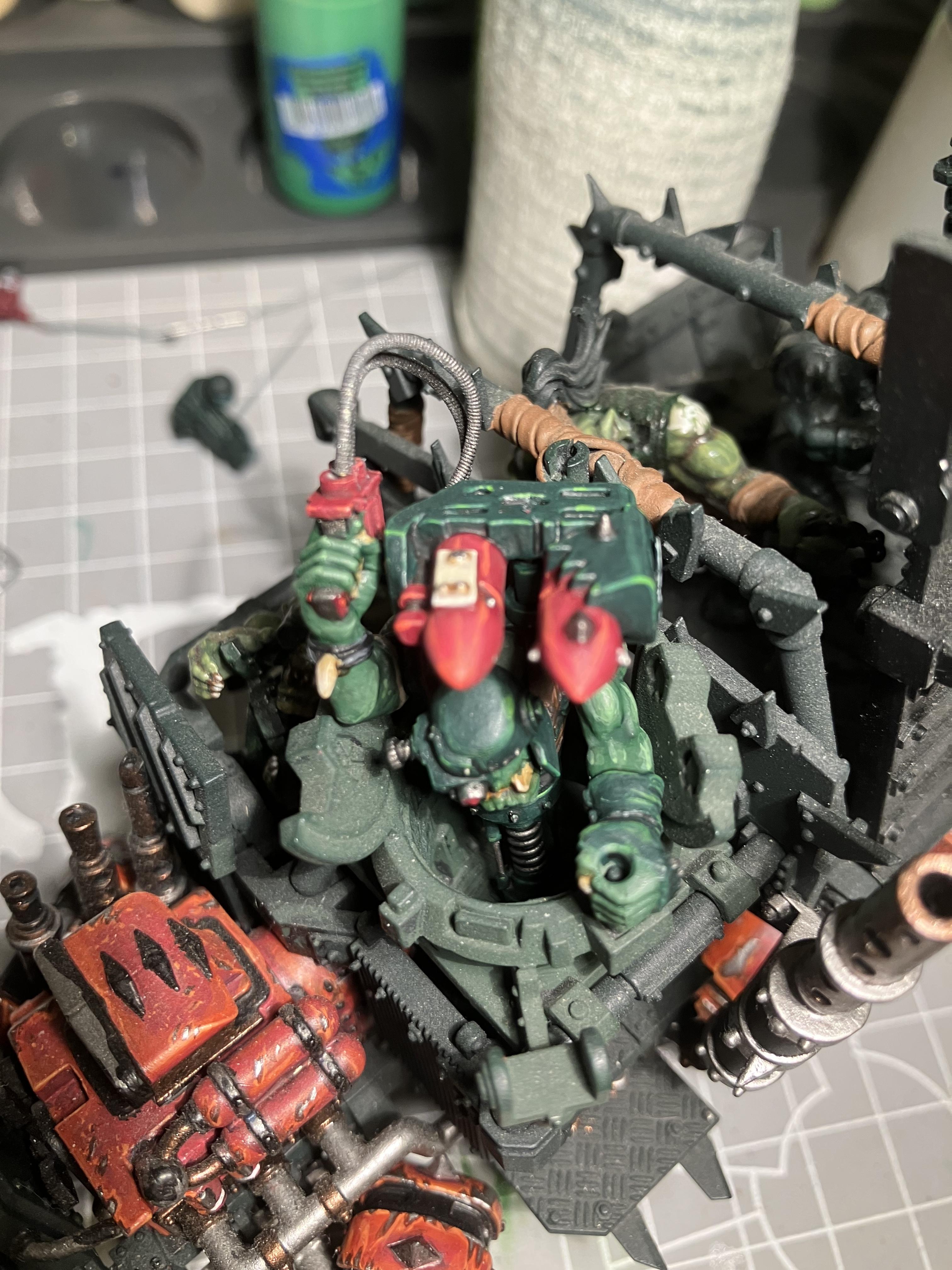 Orks, Rokkit Launcha, Trukk, Warhammer 40,000 - Trukk Rokkit Launcha ...